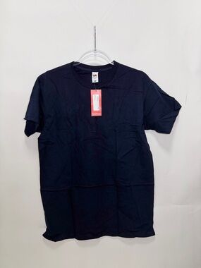 Fruit of the Loom Men's Dark Navy Short Sleeve Crew Tee